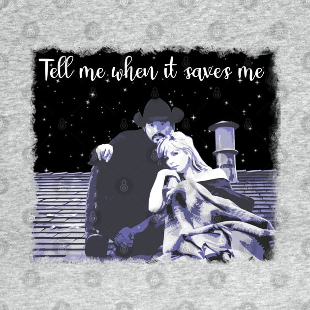 ‘’Tell me when it saves me’’ by PEÑA INK